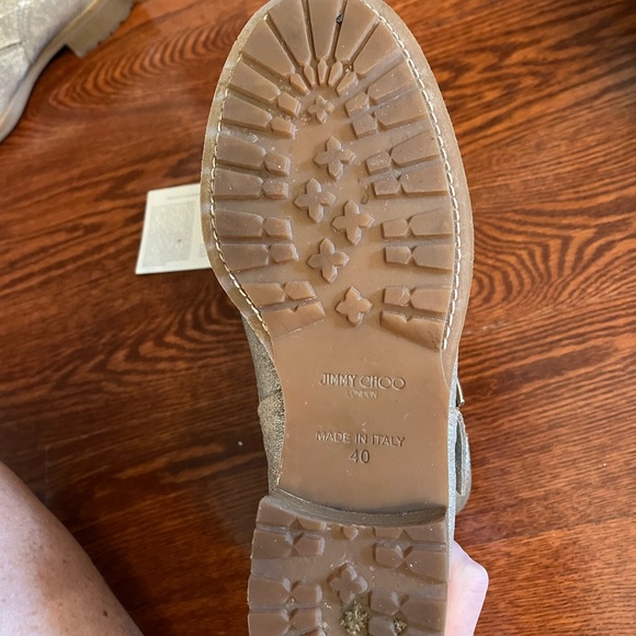 Jimmy choo leather biker boots - Picture 4 of 12